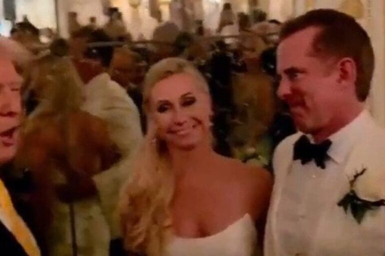 President Trump CRASHES Wedding Party at Mar-a-Lago * 100PercentFedUp.com * by Kaley