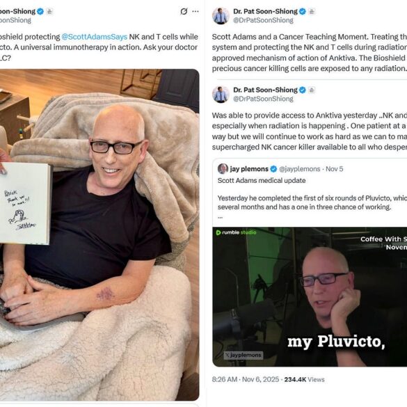 Politics: breaking news: they killed scott adams. – ussa news