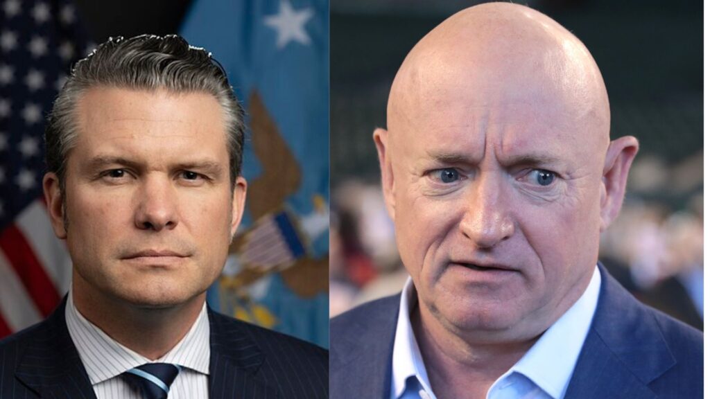 Politics: breaking: pentagon opens probe into sen. mark kelly —