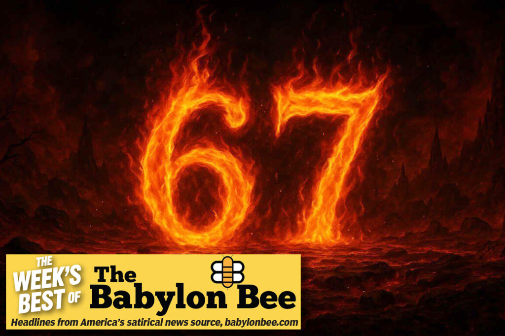 Politics: best of the babylon bee: scholars now believe number