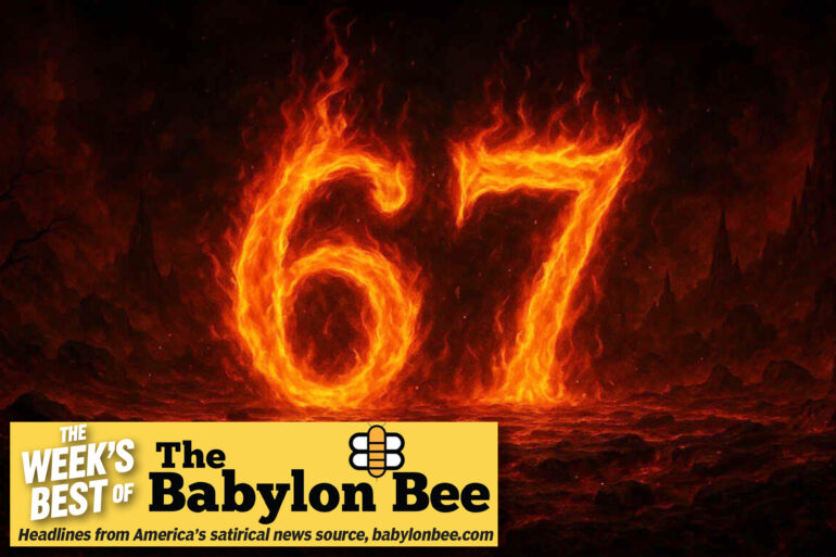 Politics: best of the babylon bee: scholars now believe number