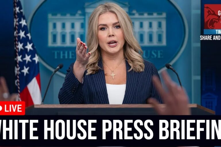 CLASH: White House Press Briefing with Karoline Leavitt Gets Heated!
