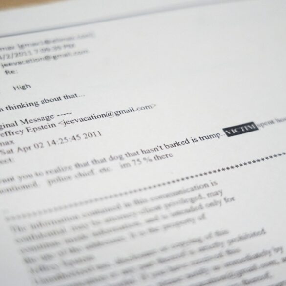 Politics: democrats' epstein email release: letters