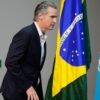 Politics: gavin newsom preens in brazil — while california drowns