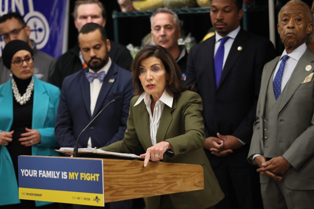 Politics: gov. hochul flip flops her governing principles to accommodate mayor elect