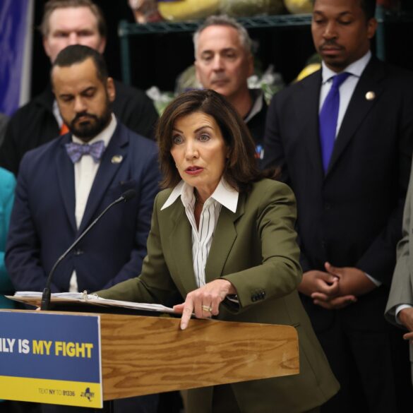 Politics: gov. hochul flip flops her governing principles to accommodate mayor elect