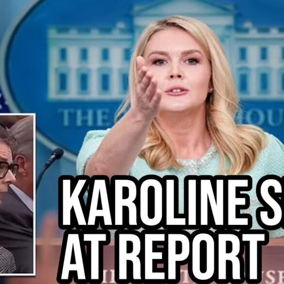 HEATED: white House CLASHES with Reporters Over Epstein Email LEAK!