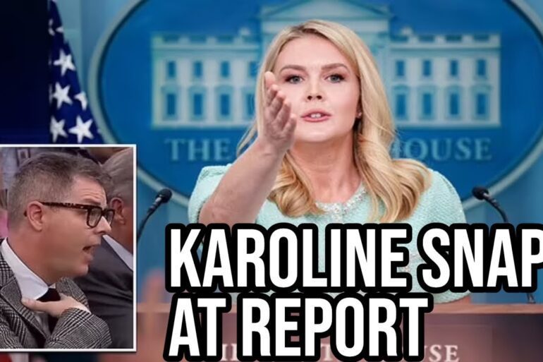 HEATED: white House CLASHES with Reporters Over Epstein Email LEAK!