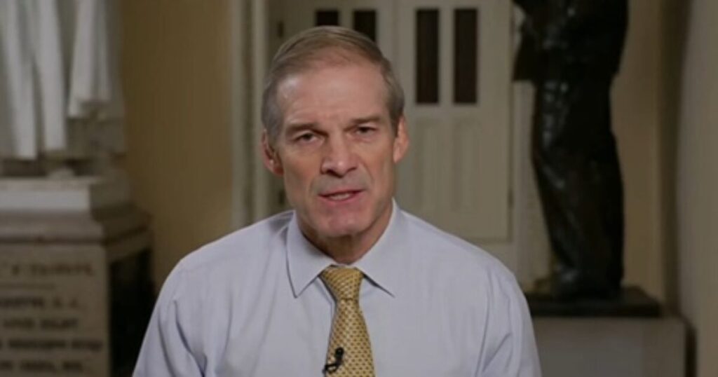 Politics: jim jordan learns biden doj ‘spied’ on him: ‘if