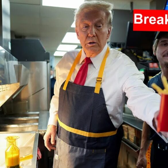 MUST WATCH: Former Fry Cook Trump Speaks at McDonalds Event in DC!