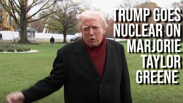 MUST WATCH: Trump Goes NUCLEAR on Marjorie Taylor Greene!