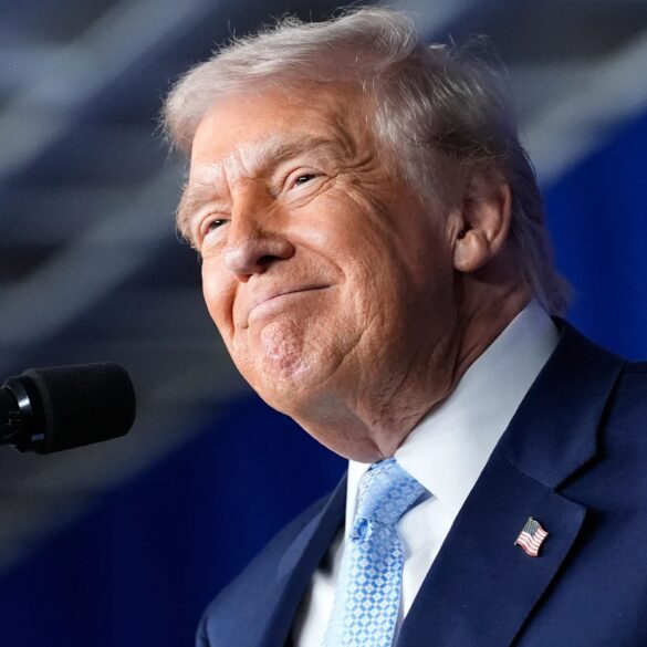 Politics: my meeting with donald trump was past my bedtime