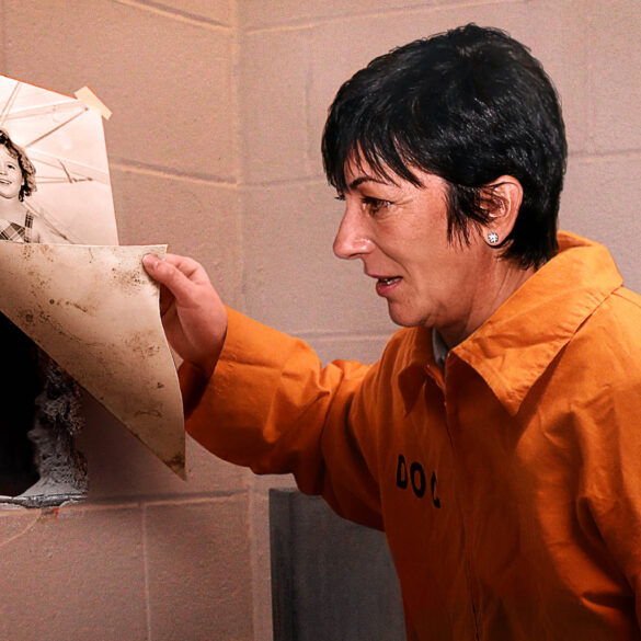 Satire news: ghislaine maxwell conceals escape tunnel behind pinup poster