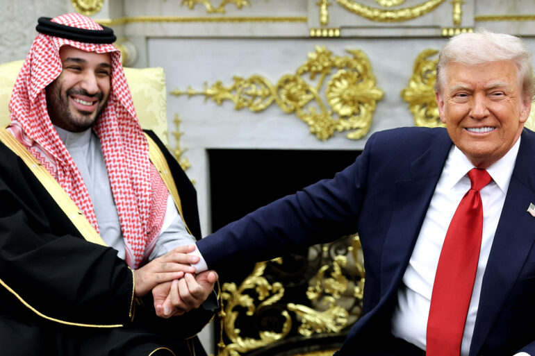 Satire news: gifted khashoggi head mounted in oval office