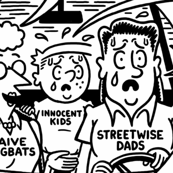 Satire news: over the river into the ‘hood