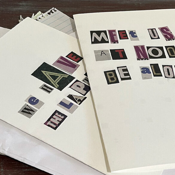 Satire news: ransom notes really starting to pile up