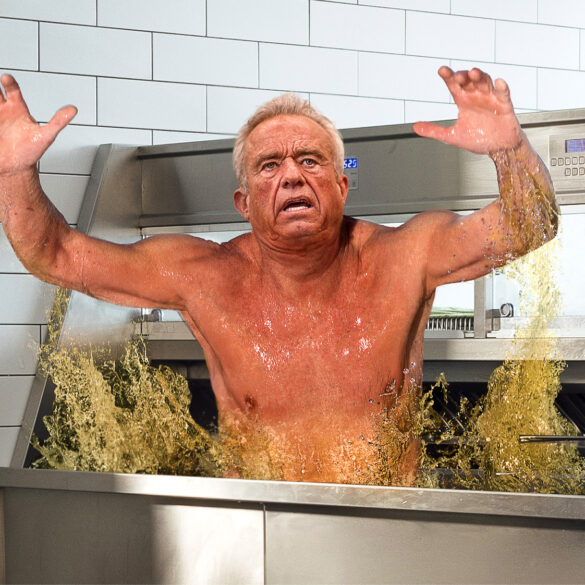 Satire news: steak ’n shake employee screams after nude rfk