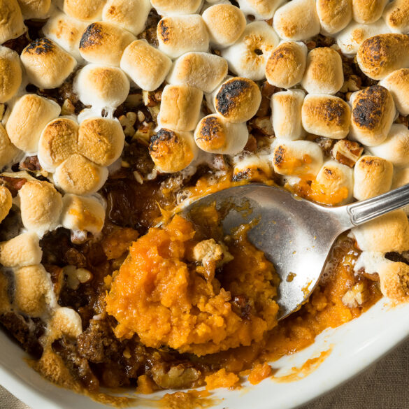 Satire news: sweet potato dish stopped being healthy 5 ingredients