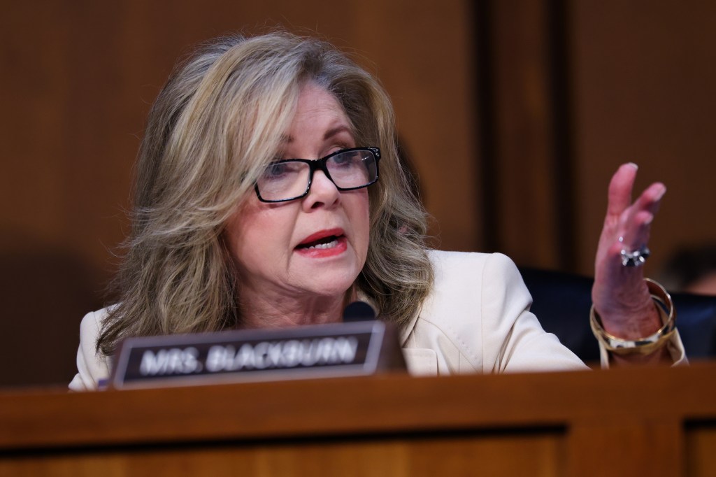 Sen. Blackburn has demanded that Google explain why Gemma spit out false information.
