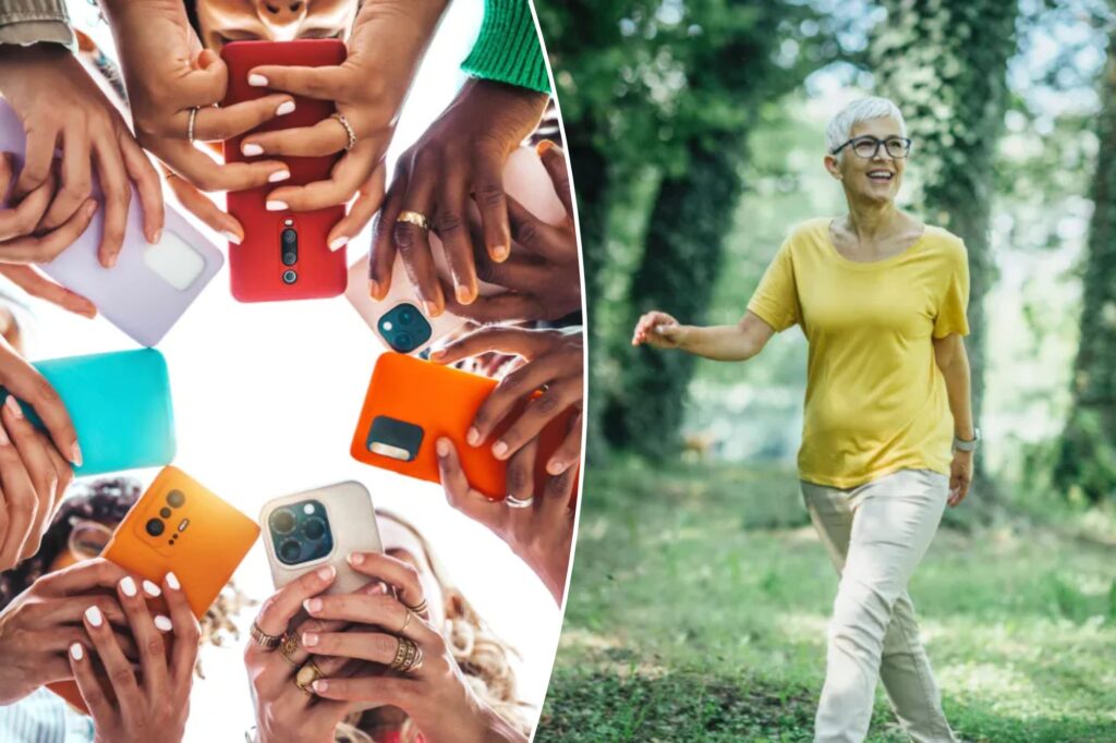 Science & tech: how 'phone sober walks' can improve your well being