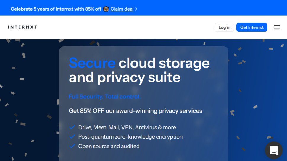 Science & tech: internxt is my favorite secure cloud storage