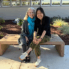 "Sometimes it takes a teacher — and her class." (The author, left, with Cathy Dao).