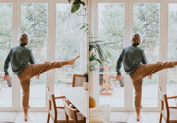 Balancing on one leg is important for healthy aging.
