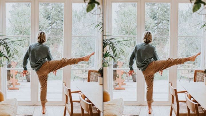 Balancing on one leg is important for healthy aging.