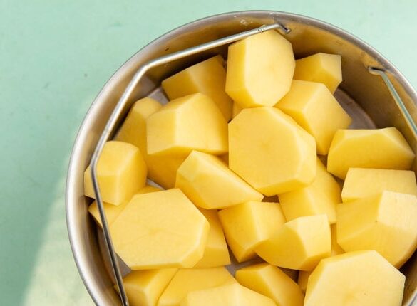 Hate peeling potatoes before you boil them? Don't do it.