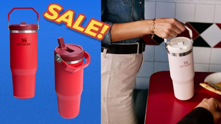 Travel & lifestyle: stanley tumblers are 25% off for gifting