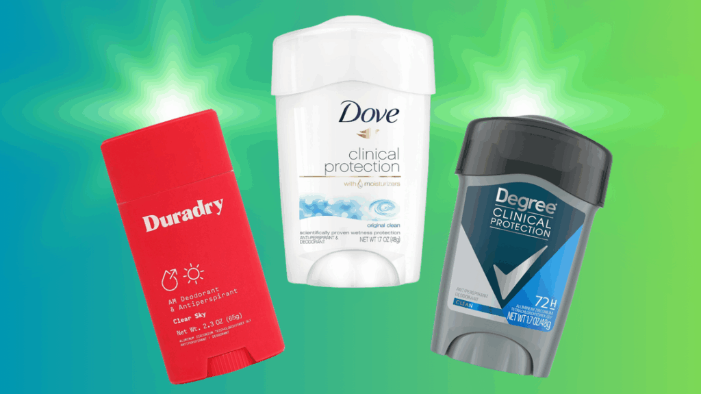 Travel & lifestyle: the best heavy duty deodorants for excessive sweaters
