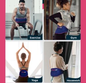 The Magic Gel wrap promises fully hands-free pain relief. 