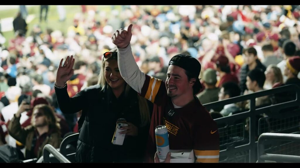 POTUS Attends Washington Commanders Game for NFL's Salute to Service
