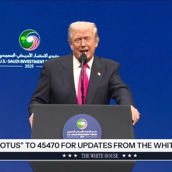 President Trump Delivers Remarks at the U.S. - Saudi Investment Forum