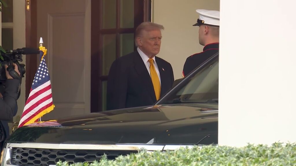 President Trump Greets the Prime Minister of Hungary