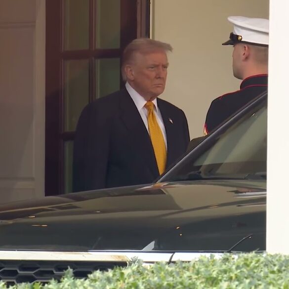 President Trump Greets the Prime Minister of Hungary