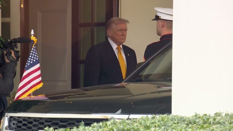President Trump Greets the Prime Minister of Hungary