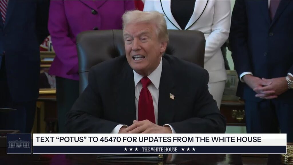 President Trump Makes an Announcement, Nov. 6, 2025