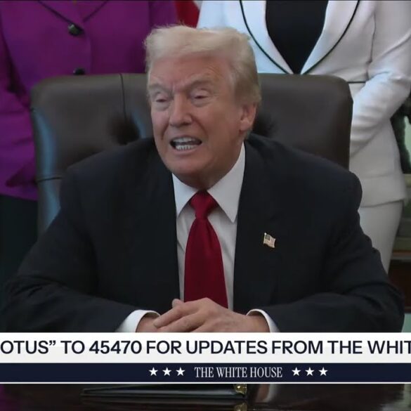 President Trump Makes an Announcement, Nov. 6, 2025