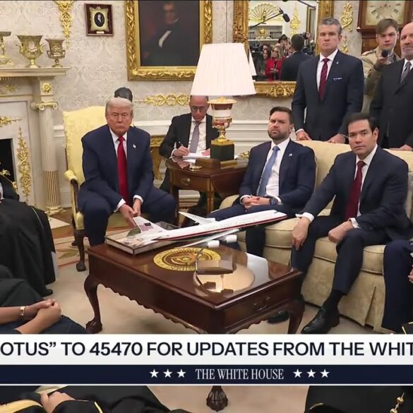 President Trump Participates in a Bilateral Meeting with the Crown Prince of Saudi Arabia