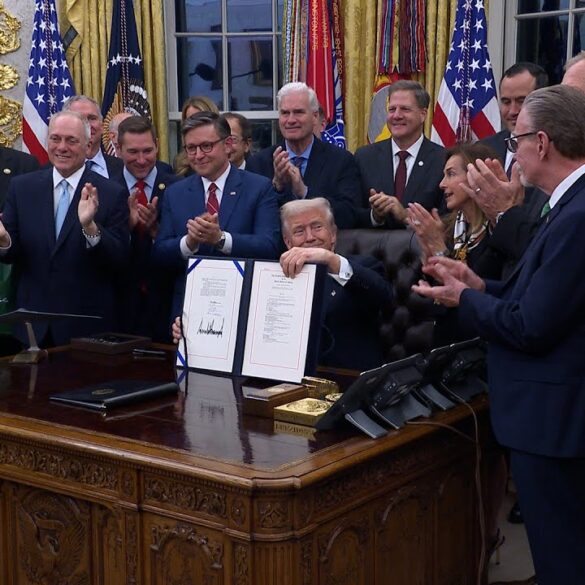 President Trump Signs Senate Amendment to H.R. 5371