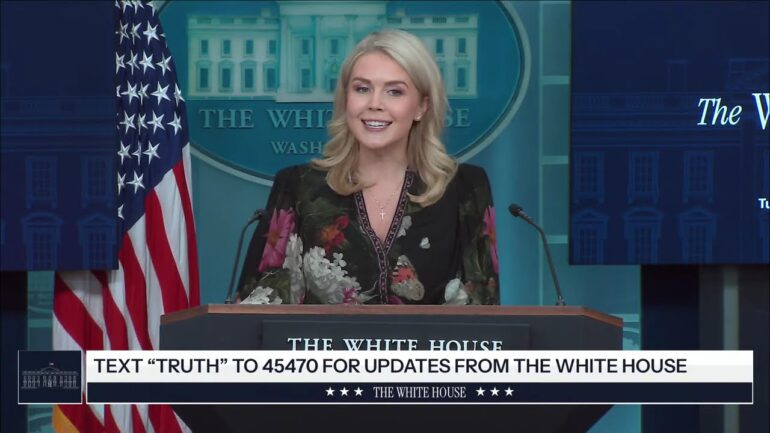 Press Secretary Karoline Leavitt Briefs Members of the Media, Nov. 4, 2025