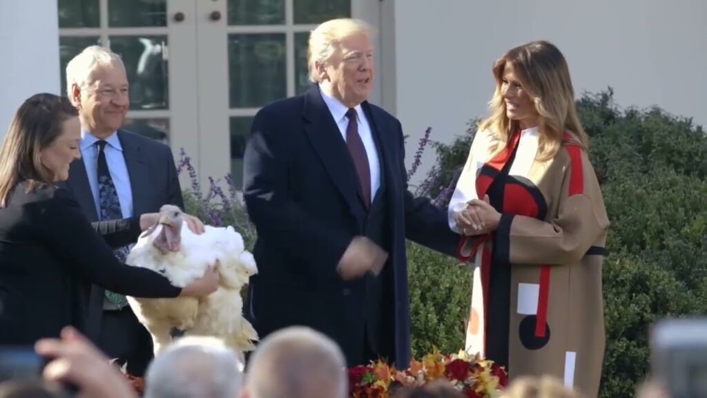 THROWBACK to some of the most legendary presidential turkeys in POTUS & FLOTUS history