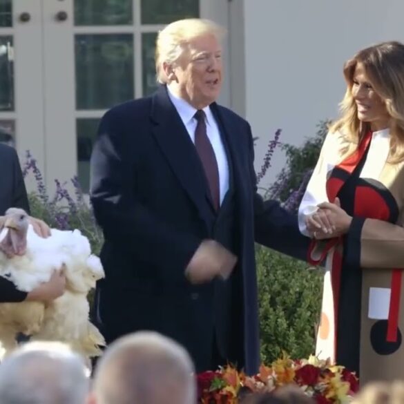 THROWBACK to some of the most legendary presidential turkeys in POTUS & FLOTUS history