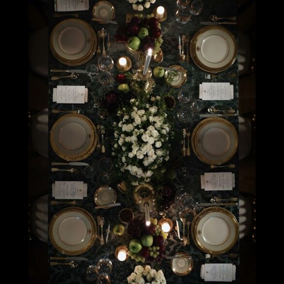 The First Lady and the Executive Residence Staff Prepare for The Crown Price of Saudi Arabia's Visit