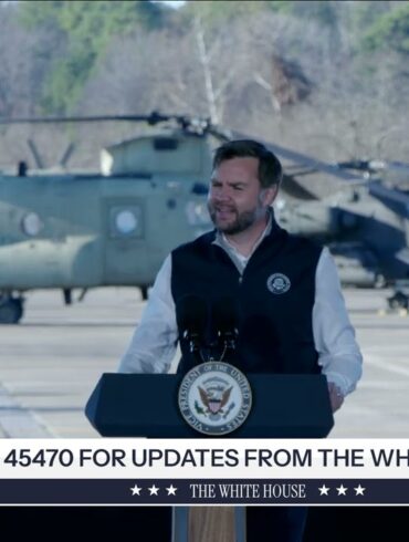 Vice President JD Vance Celebrates Thanksgiving with Servicemembers and Delivers Remarks