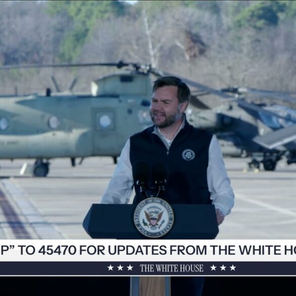 Vice President JD Vance Celebrates Thanksgiving with Servicemembers and Delivers Remarks