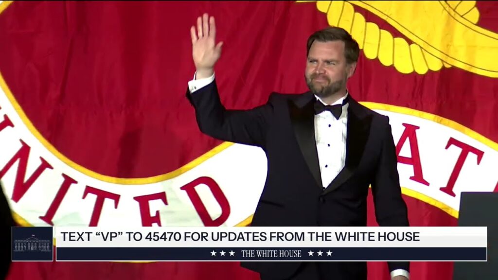 Vice President JD Vance and Second Lady Usha Vance Attend the United States Marine Corps Ball