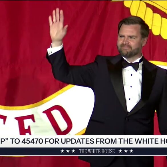 Vice President JD Vance and Second Lady Usha Vance Attend the United States Marine Corps Ball
