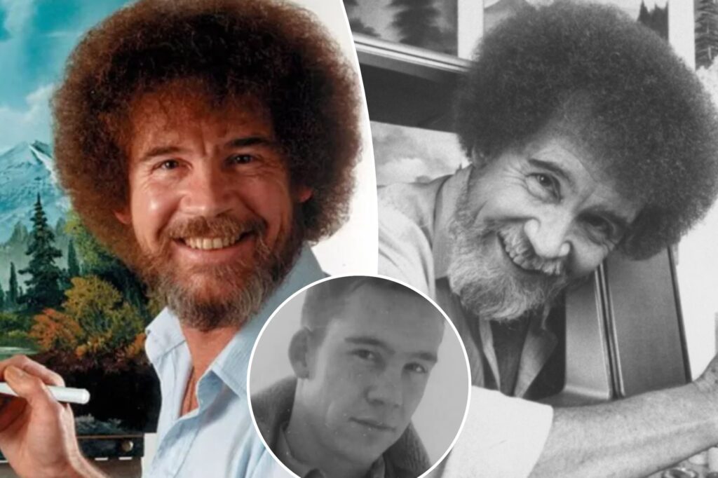 Gossip & rumors: bob ross looks unrecognizable without his perm
